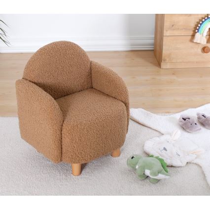 Sillón infantil DORY marrón