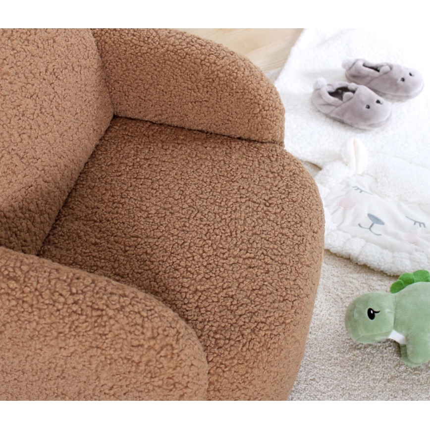 Sillón infantil DORY marrón