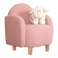Sillón infantil DORY rosa claro