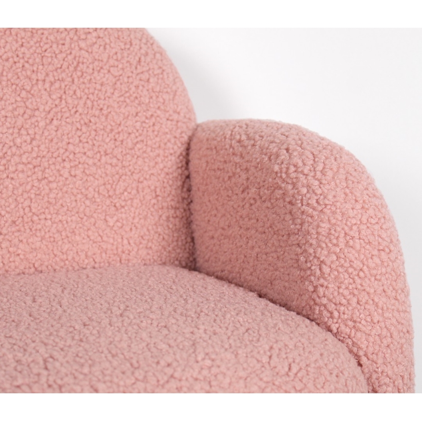 Sillón infantil DORY rosa claro