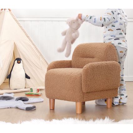 Sillón infantil LORY marrón