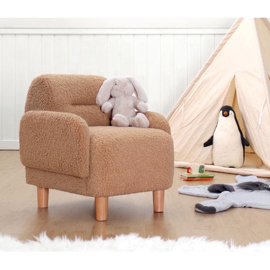 Sillón infantil LORY marrón