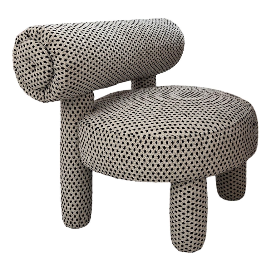 Sillón infantil MAVI beige/negro
