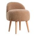 Sillón infantil MIKI, diámetro 46 cm, marrón