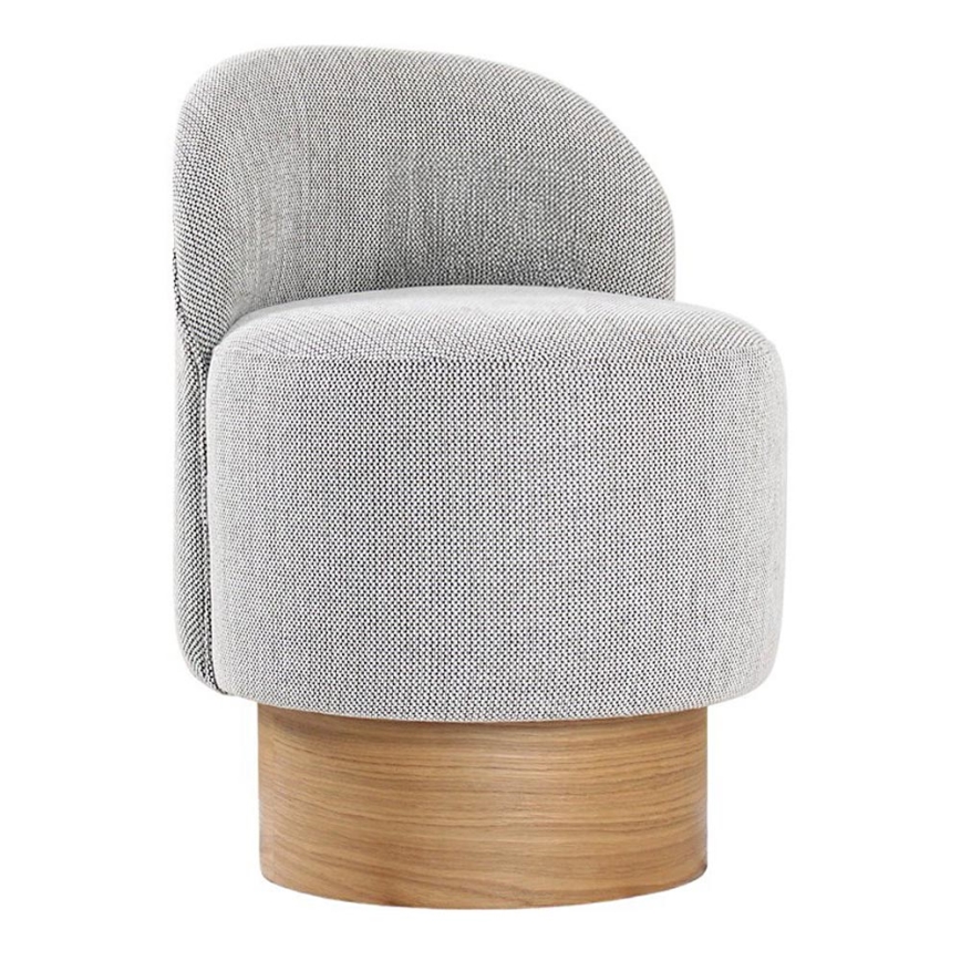 Sillón infantil RIKI 40x47 cm gris