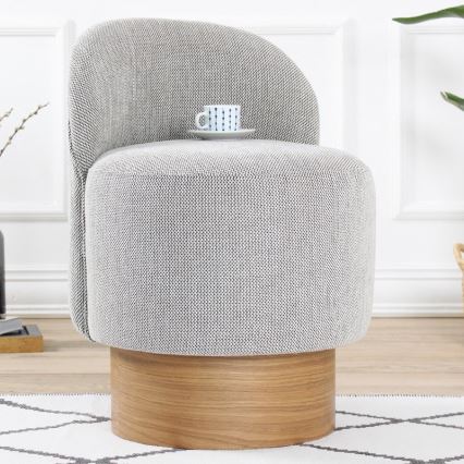 Sillón infantil RIKI 40x47 cm gris