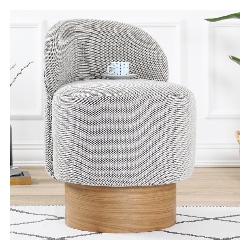 Sillón infantil RIKI 40x47 cm gris