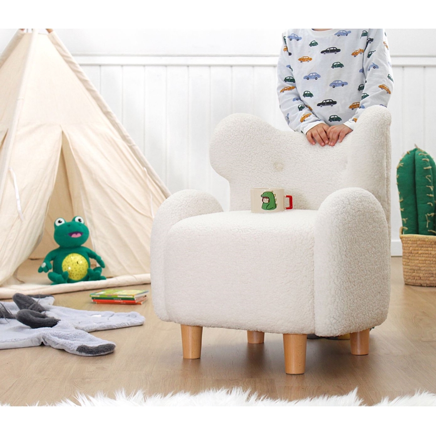 Sillón infantil TOBI blanco