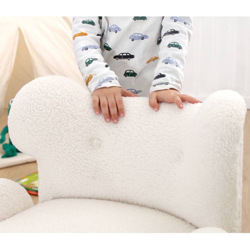 Sillón infantil TOBI blanco
