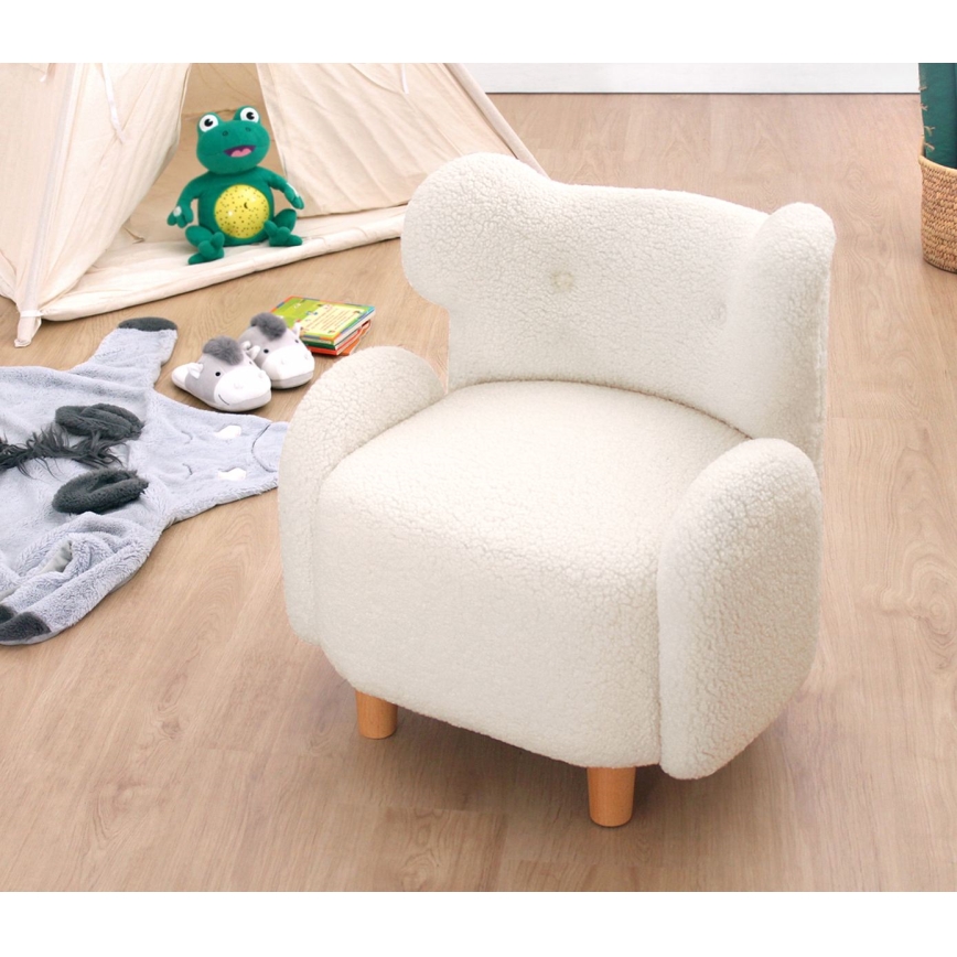 Sillón infantil TOBI blanco