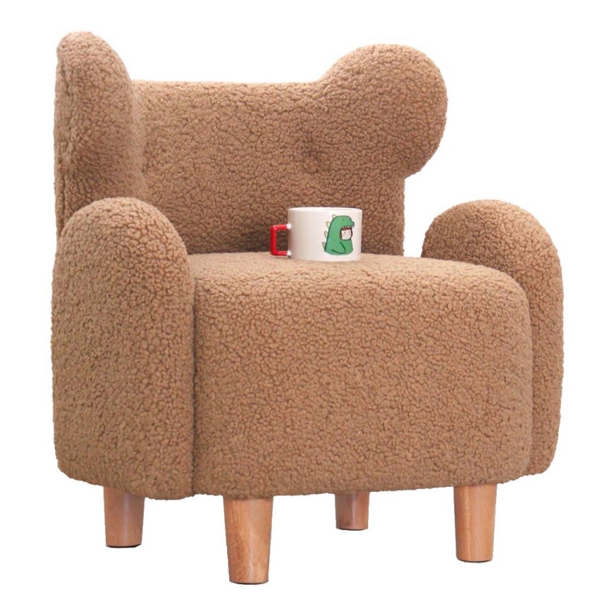 Sillón infantil TOBI marrón