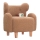 Sillón infantil TOBI marrón