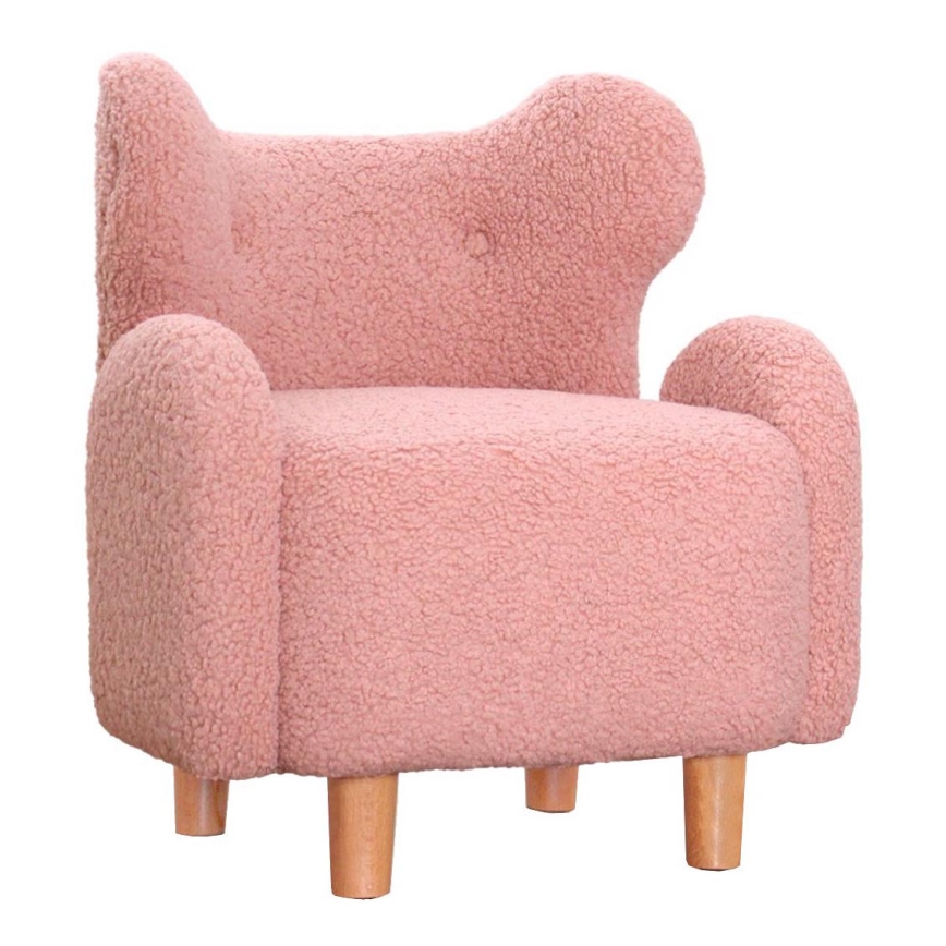 Sillón infantil TOBI rosa