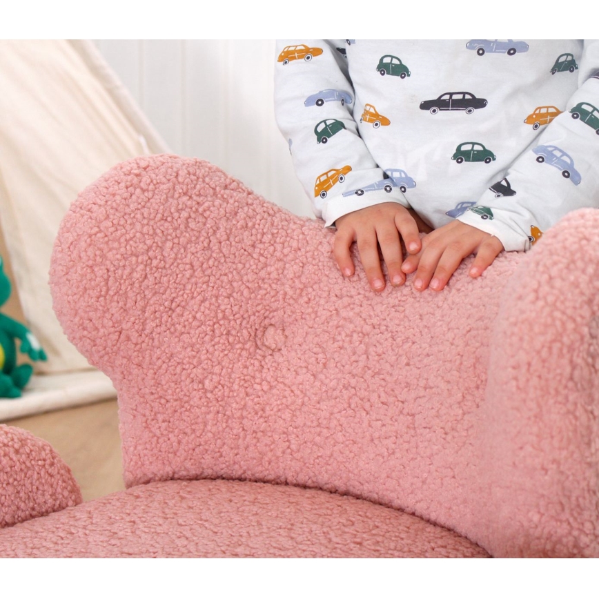 Sillón infantil TOBI rosa