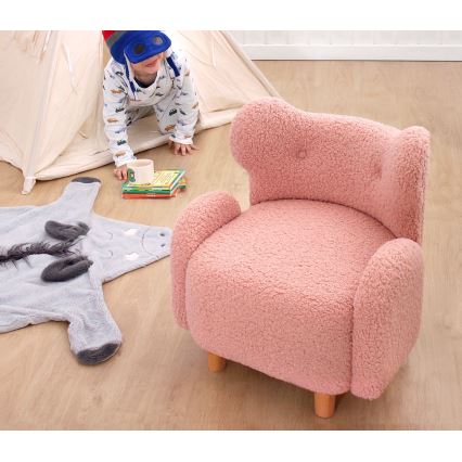 Sillón infantil TOBI rosa