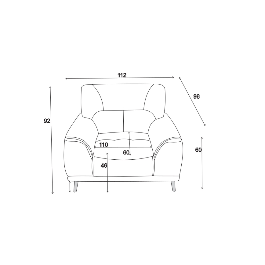 Sillón LIVORNO beige