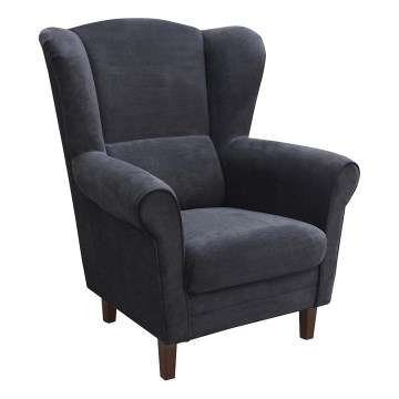 Sillón orejero GALA en antracita