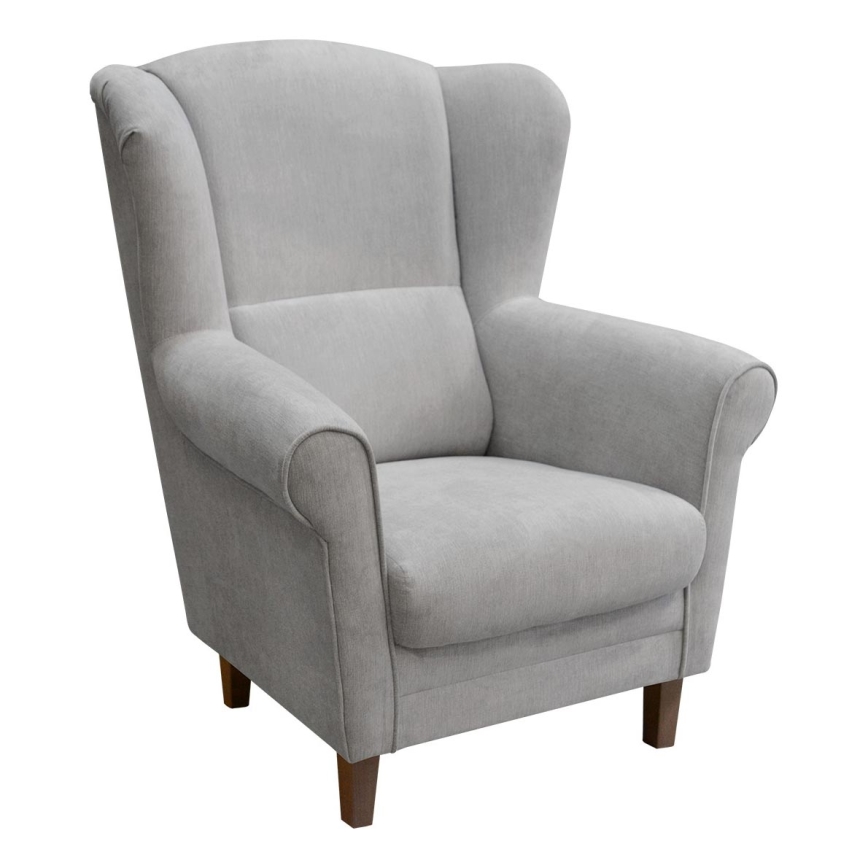 Sillón orejero GALA gris