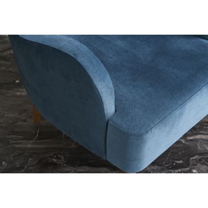 Sillón orejero NEKO azul