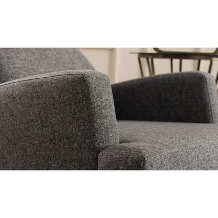 Sillón PULA gris oscuro