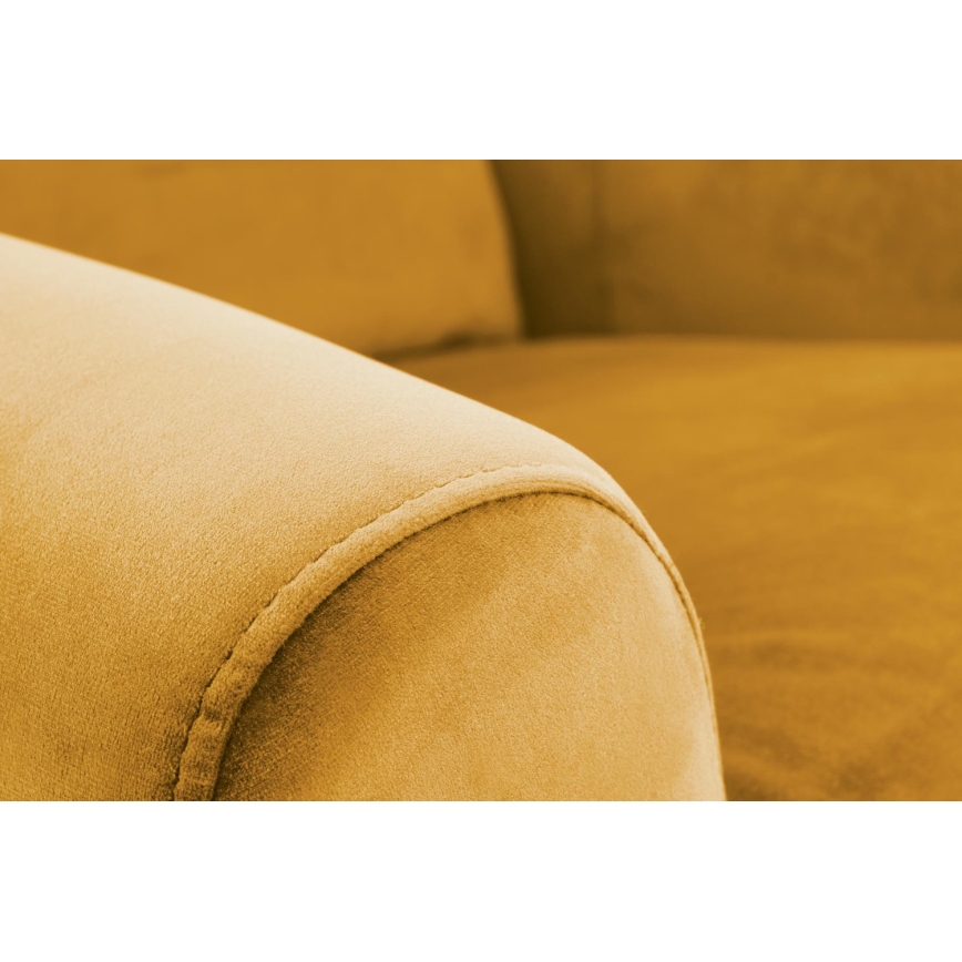 Sillón reclinable RELAXA amarillo