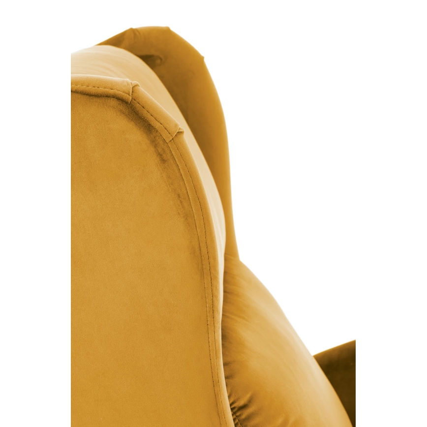 Sillón reclinable RELAXA amarillo