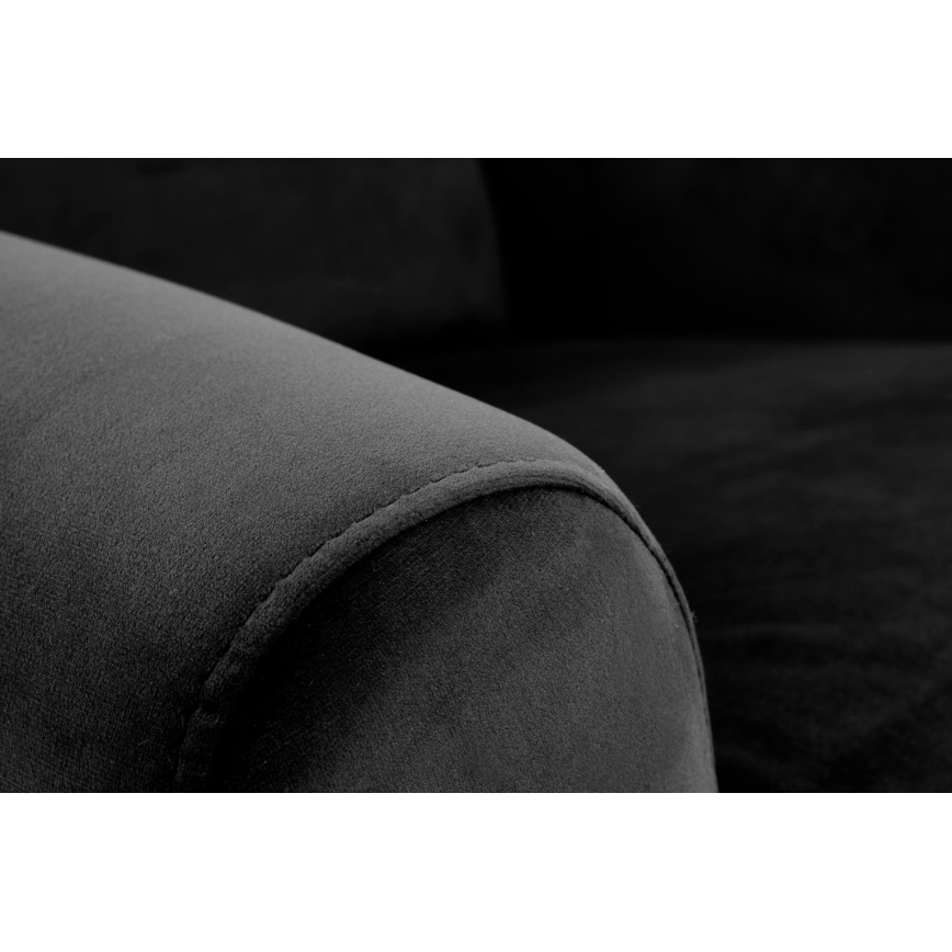 Sillón reclinable RELAXA negro