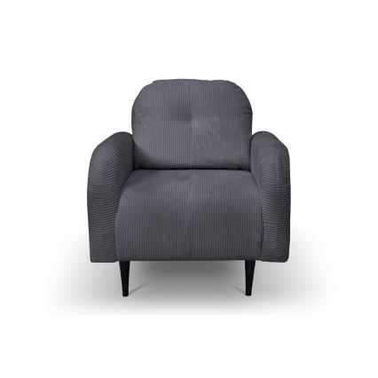 Sillón tapizado CLOUDY gris