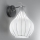SIRU - Aplique AURIGA 1xG9/30W/230V cromo mate/blanco vidrio veneciano