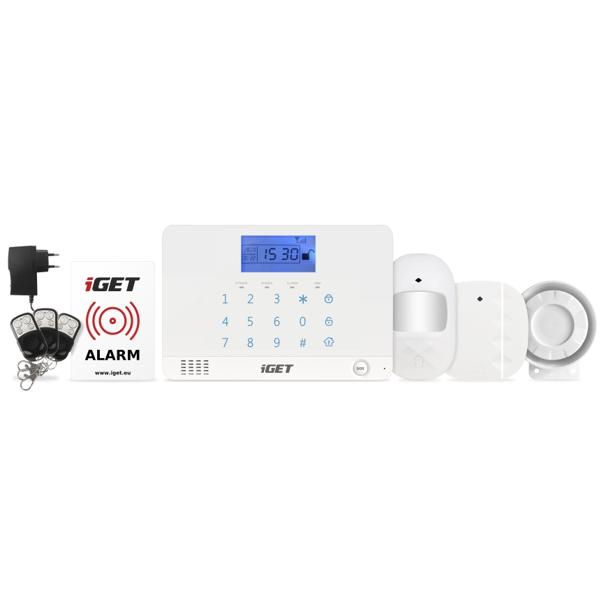 Sistema de alarma inalámbrico inteligente GSM