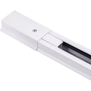 Sistema de riel monofásico 1 m blanco
