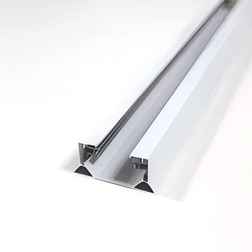 Sistema de riel monofásico 1 m blanco