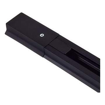 Sistema de riel monofásico 1 m negro