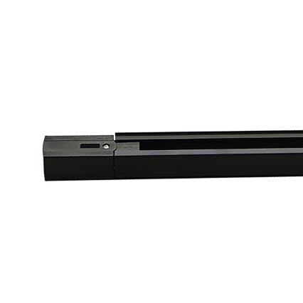 Sistema de rieles trifásico TRACER 1 m negro
