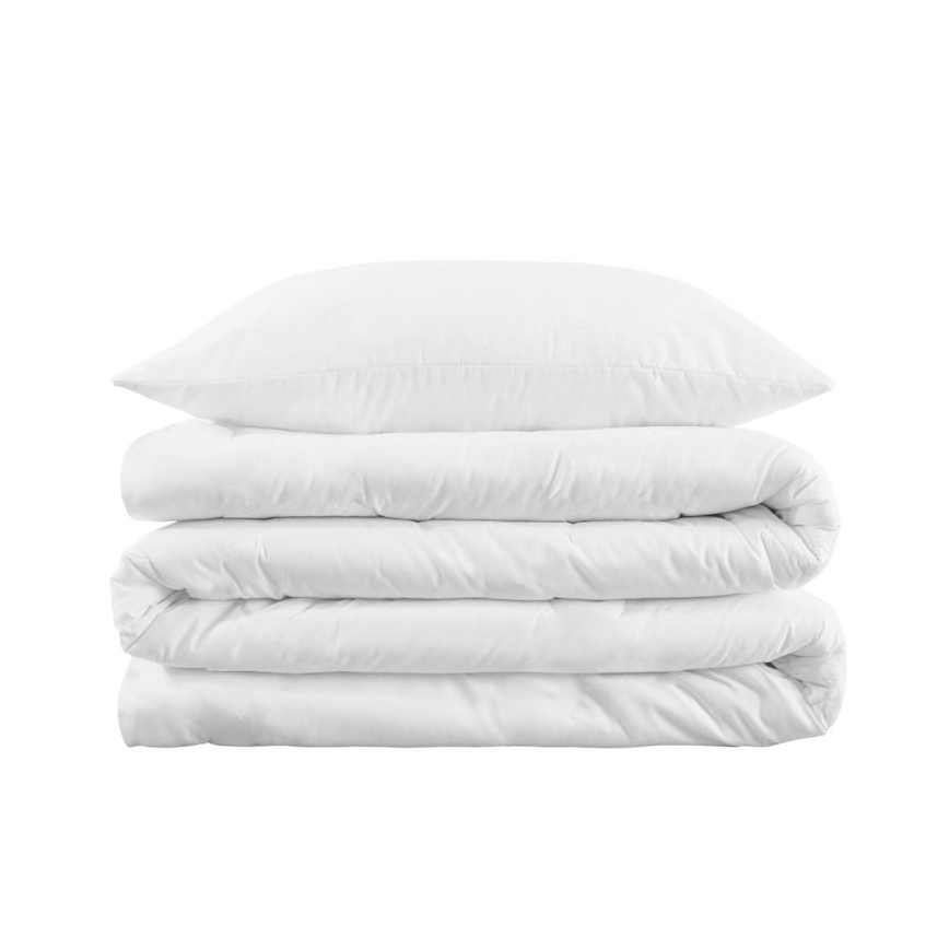 SkinPro Silver - Funda de almohada antibacteriana 70x90 cm blanca