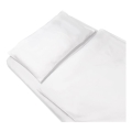 SkinPro Silver - Sábana antibacteriana 60x120 cm blanca
