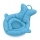 Skip Hop - Alfombrilla de baño MOBY azul