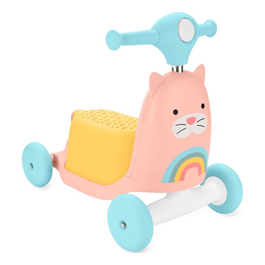 Skip Hop - Bicicleta de empuje 3en1 ZOO gato 3xAAA