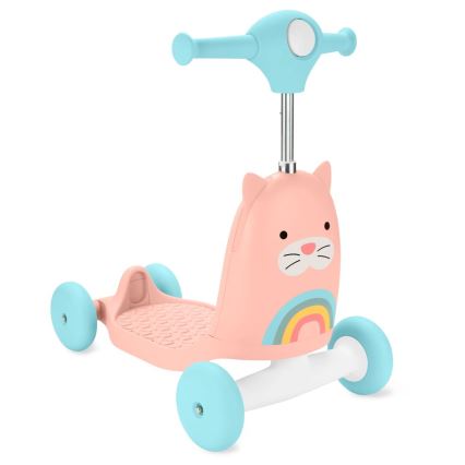 Skip Hop - Bicicleta de empuje 3en1 ZOO gato 3xAAA