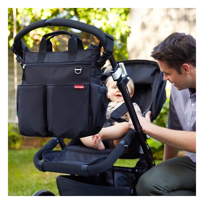 Skip Hop - Bolso cambiador para cochecito DUO SIGNATURE negro