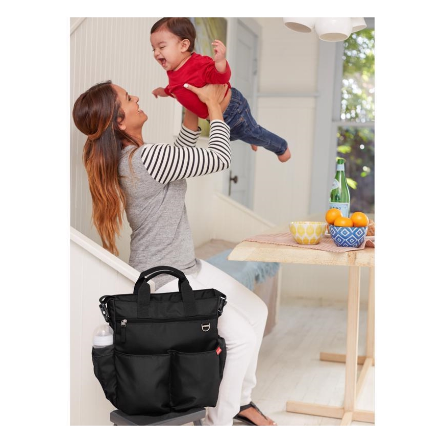 Skip Hop - Bolso cambiador para cochecito DUO SIGNATURE negro