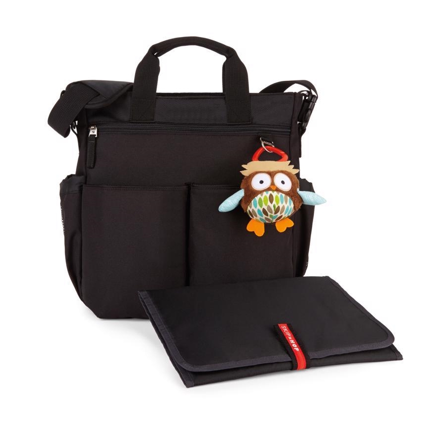 Skip Hop - Bolso cambiador para cochecito DUO SIGNATURE negro