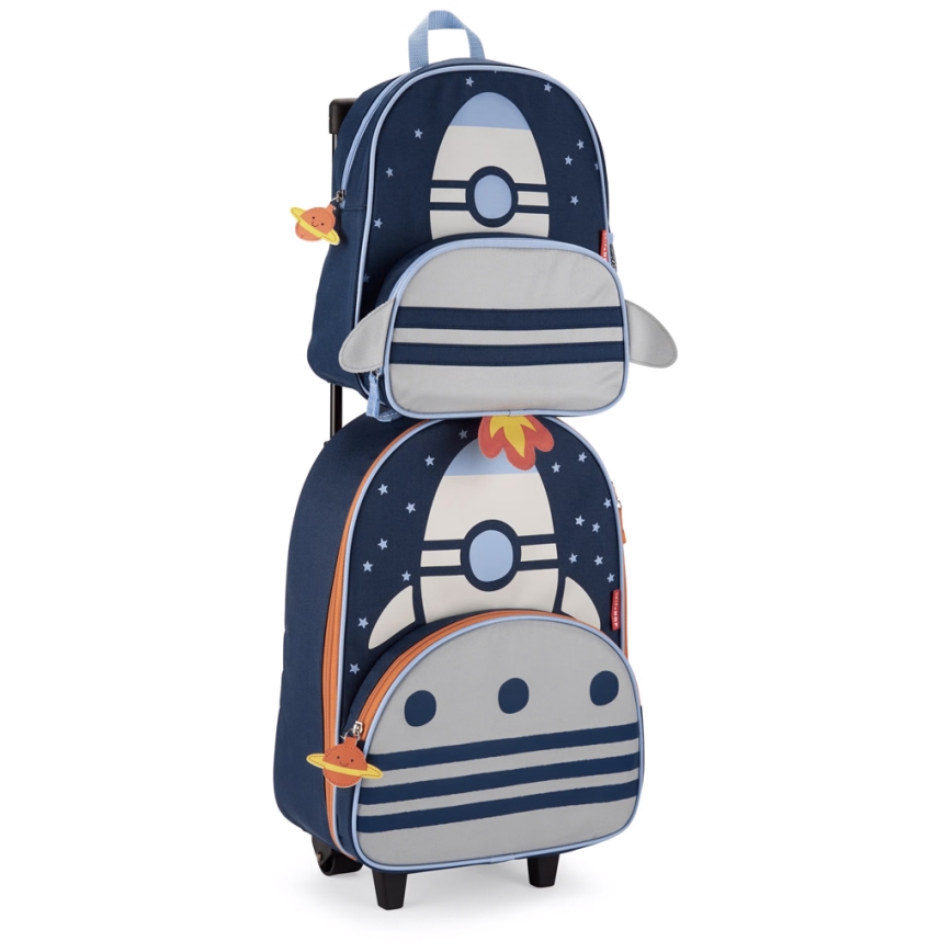 Skip Hop - Maleta de viaje para niños SPARK STYLE cohete espacial