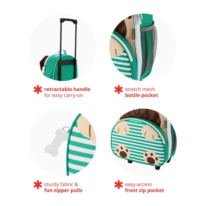 Skip Hop - Maleta de viaje para niños ZOO carlino