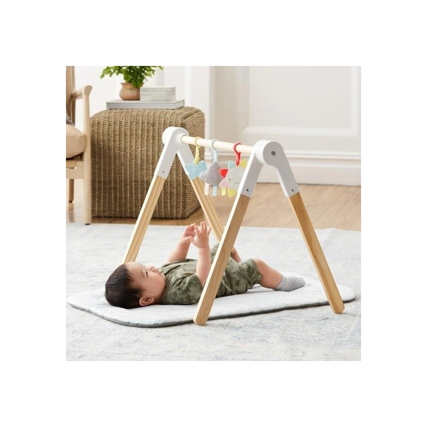 Skip Hop - Manta de juego para bebé con trapecio de madera LINING CLOUD