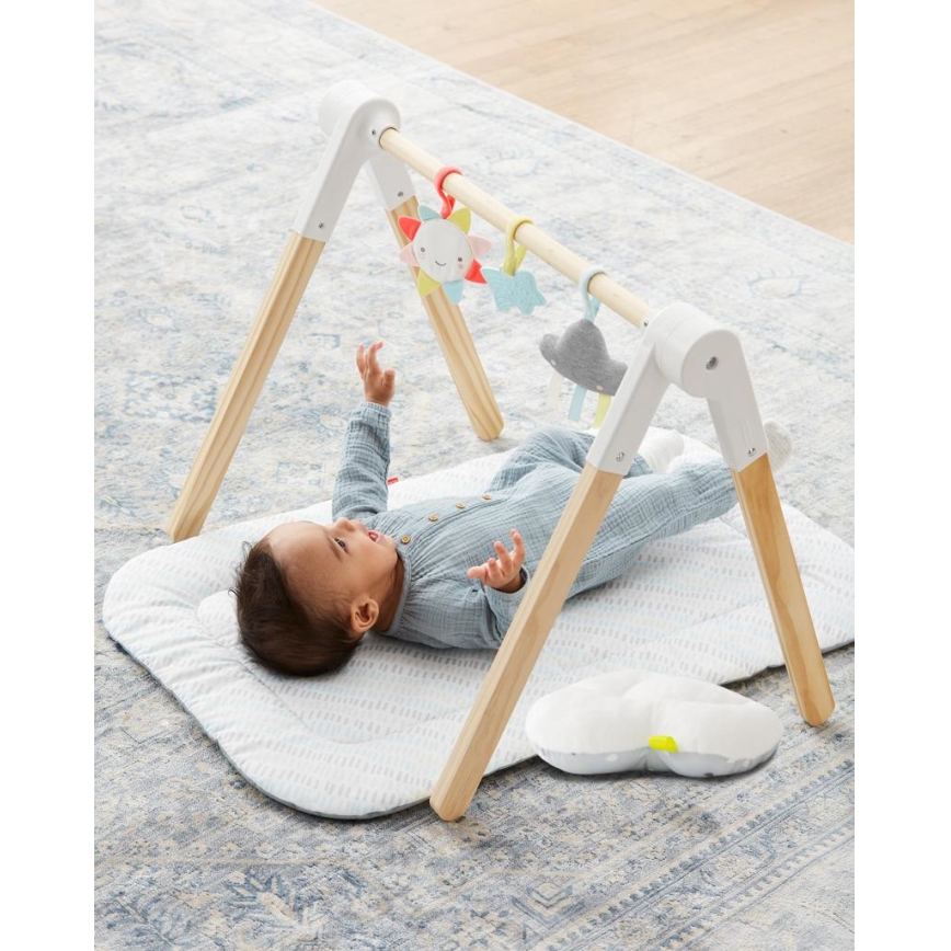 Skip Hop - Manta de juego para bebé con trapecio de madera LINING CLOUD