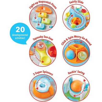 Skip Hop - Mesa de actividades para niños EXPLORE&MORE 3xAA