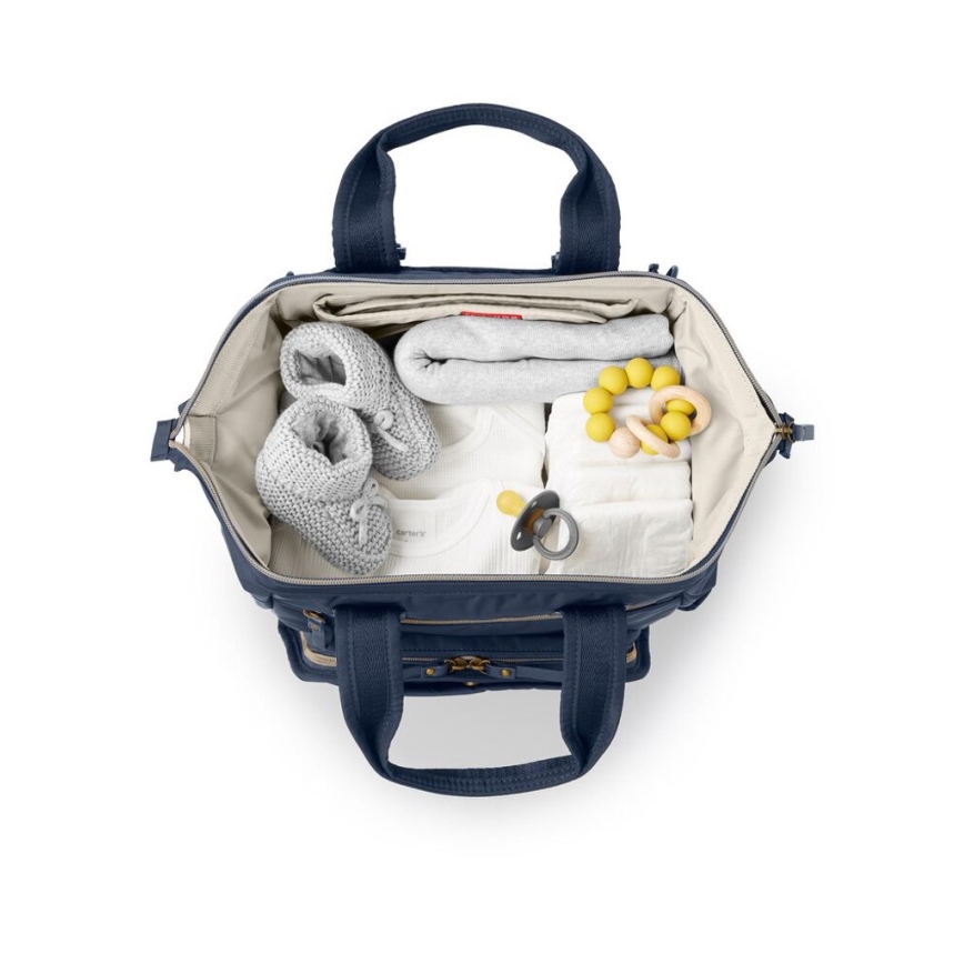 Skip Hop - Mochila cambiadora para cochecito MAINFRAME Midnight Navy