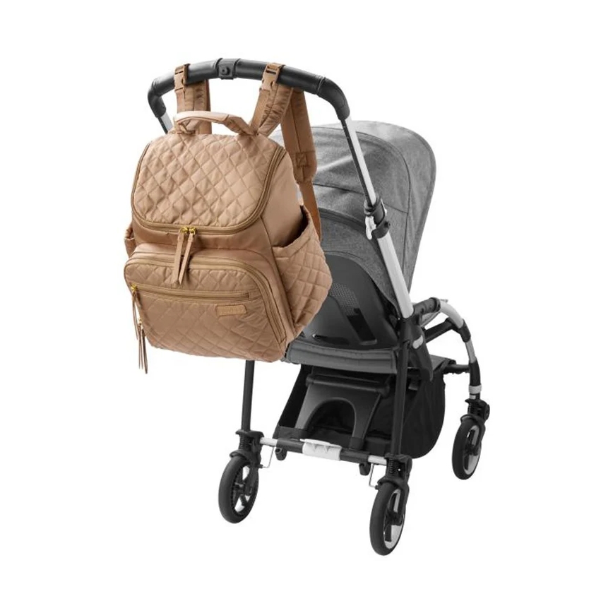 Skip Hop - Mochila de Pañales para Bebé para cochecito FORMA CAMEL