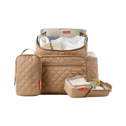 Skip Hop - Mochila de Pañales para Bebé para cochecito FORMA CAMEL
